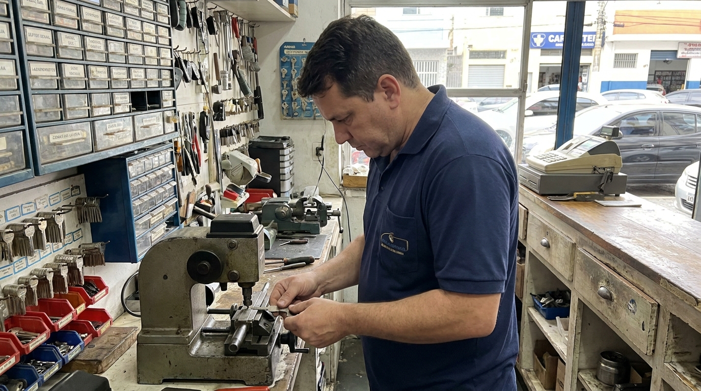 Confecção de Chave Automotiva profissional em Feira de Santana‑BA