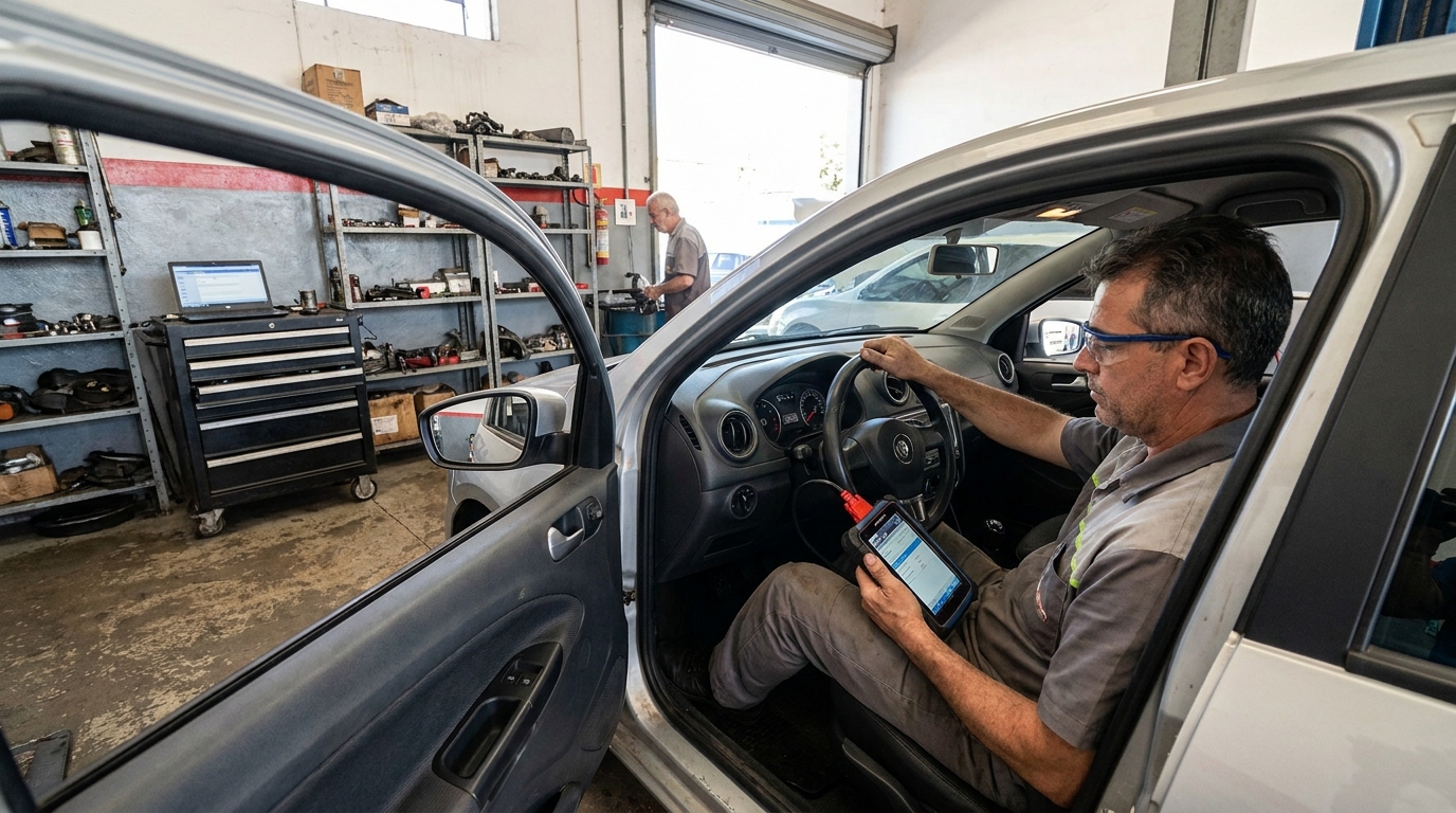 Reset de Airbag profissional em Feira de Santana‑BA